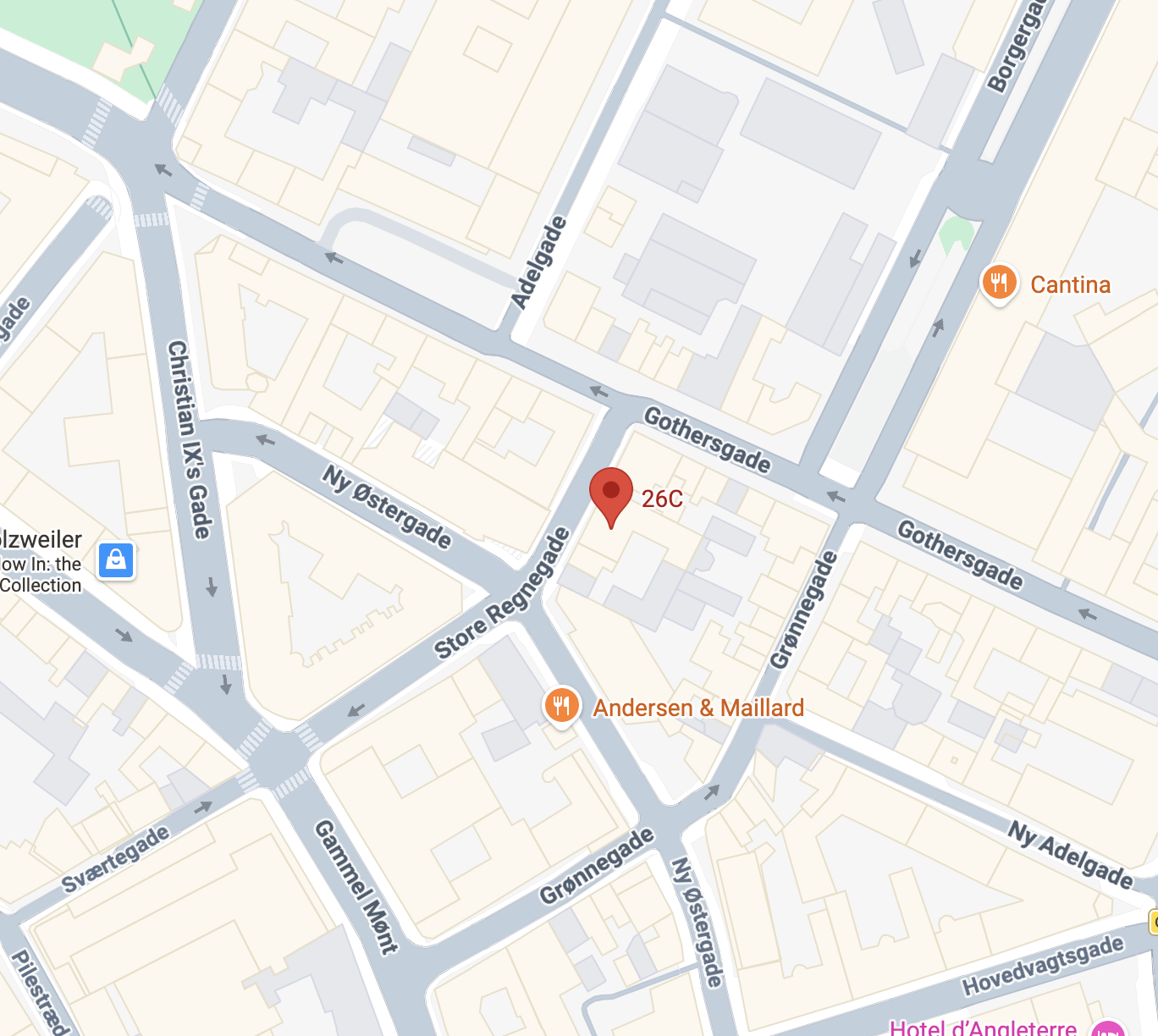 Store Regnegade 26C, 1110 K&oslash;benhavn, Denmark